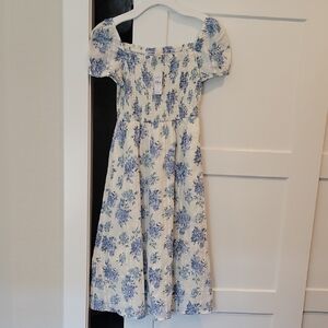 PRICE DROP💢NWT LOFT WOMANS/JUNIORS DRESS XS. BABYDOLL,COTTAGE CORE,MIDI